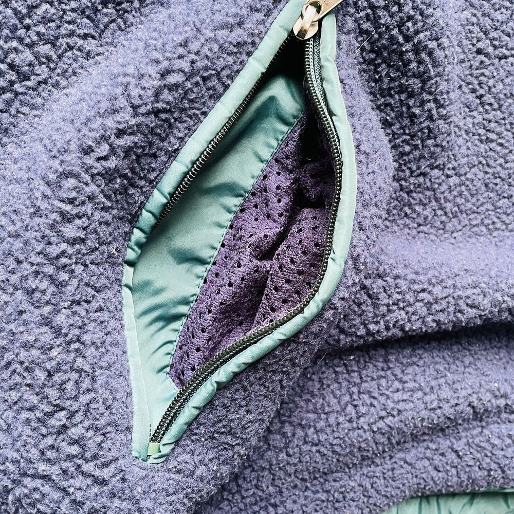 Vintage Patagonia Snap T Fleece Men’s Deep Pile Outdoor Hiking Pullover Jacket L - Picture 7 of 12